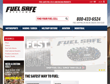 Tablet Screenshot of fuelsafe.com